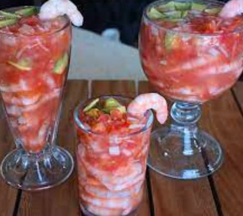 Cóctel de Camarón y Pulpo Mediano 14 oz