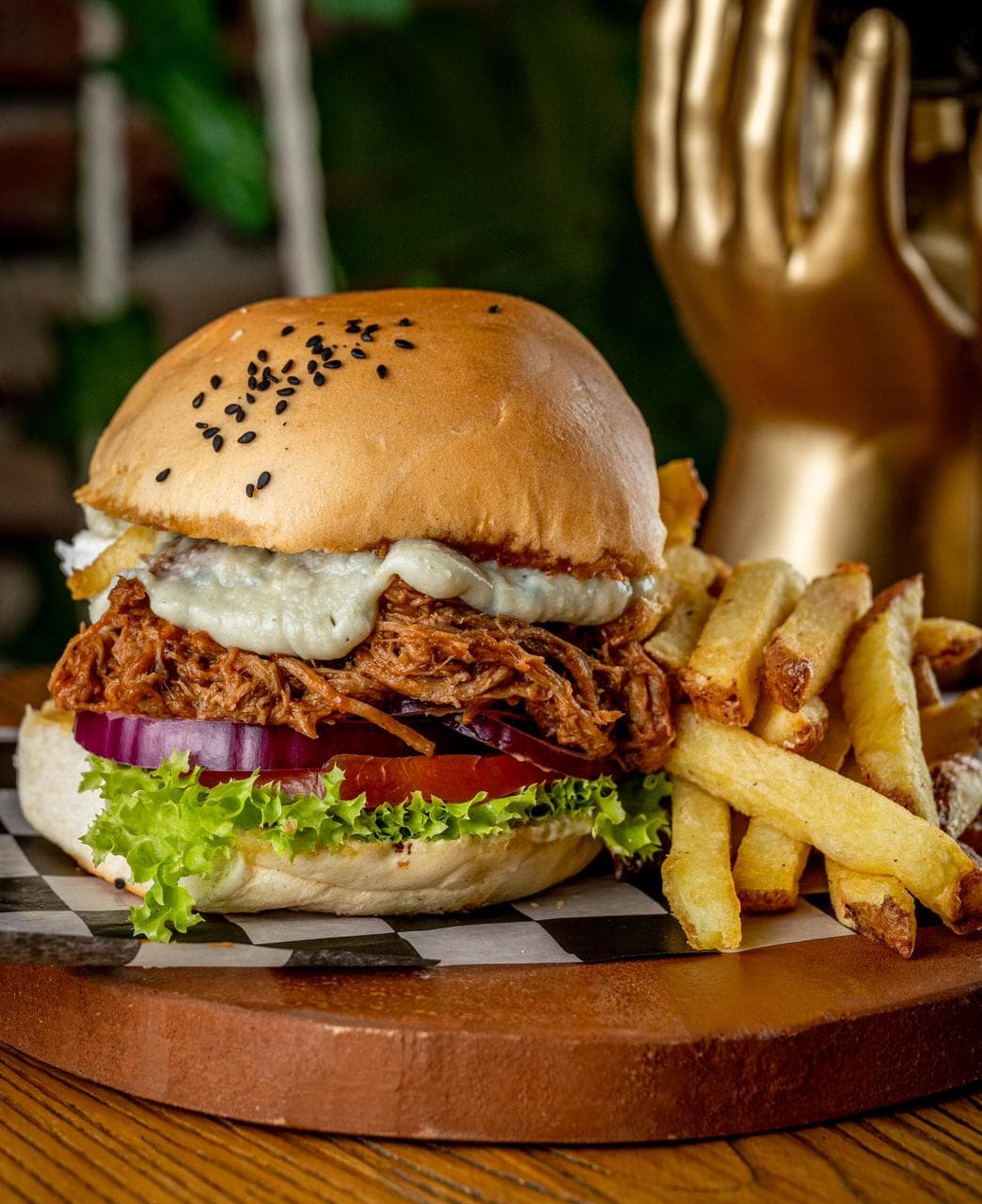 Hamburguesa Desmechada