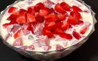 Fresas con Crema
