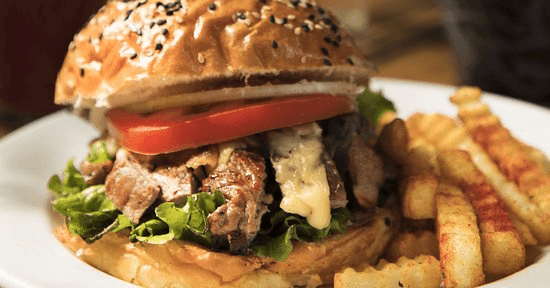 Hamburguesa Arrachera