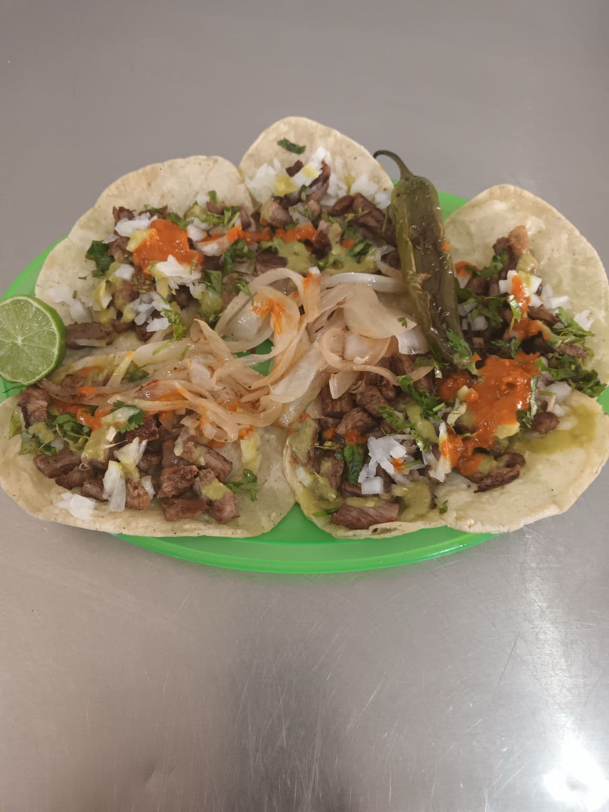 Orden tacos Asada
