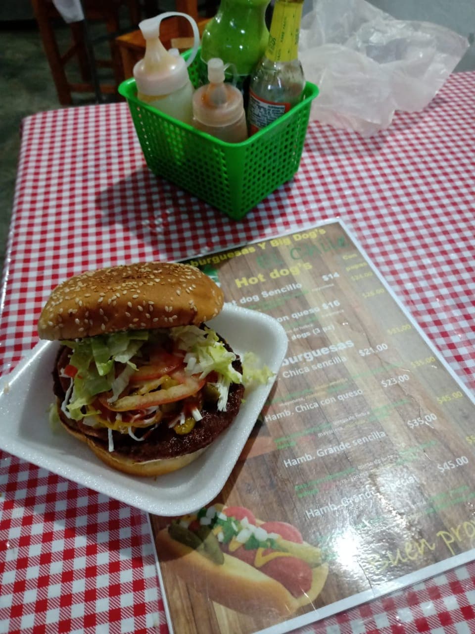 Combo - Hamburguesa Hawaiana + Papas