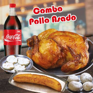 Combo 3 -    1 Pollo (Gaseosa 1.5 Lt)