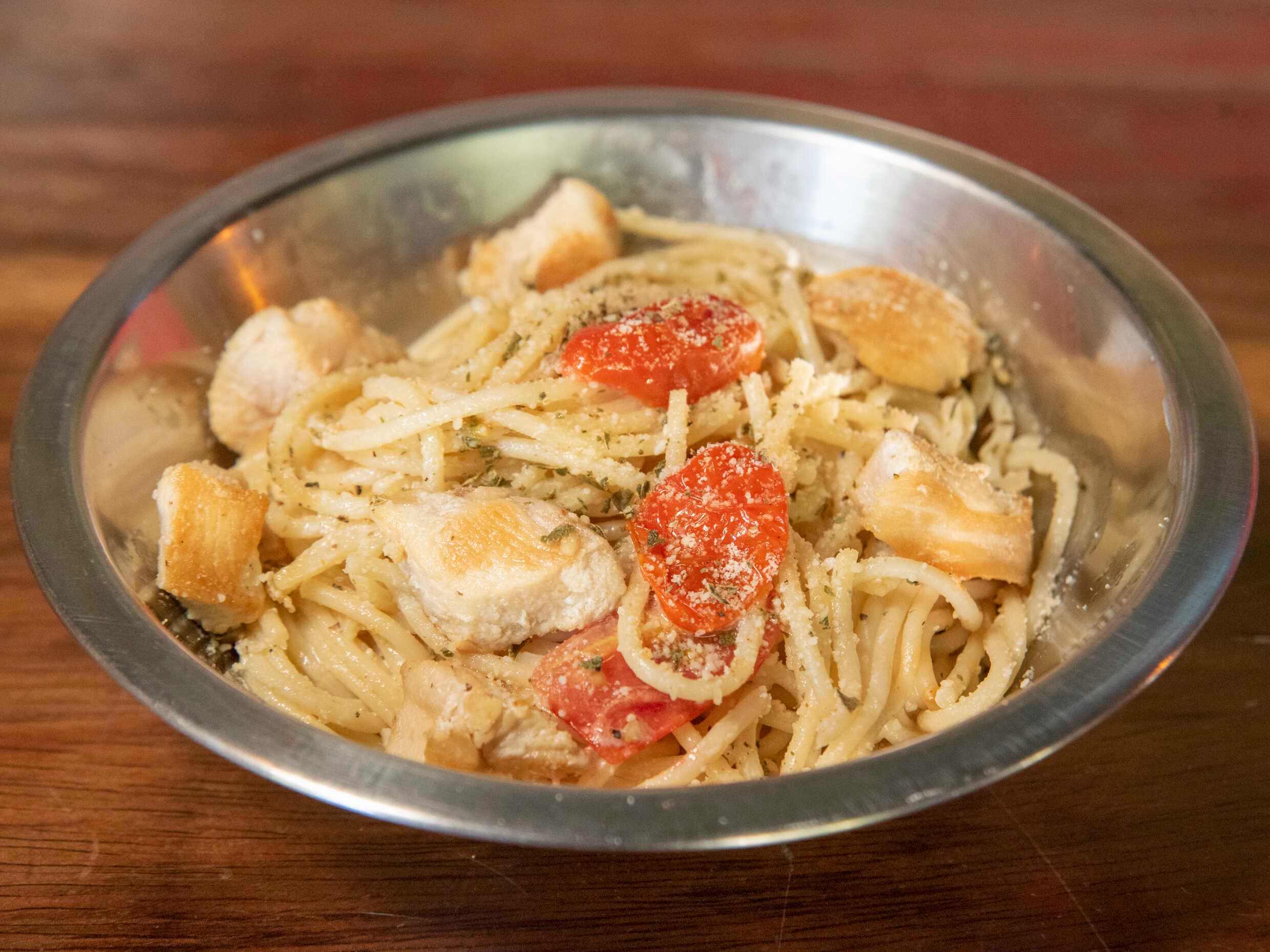 Pasta de pollo