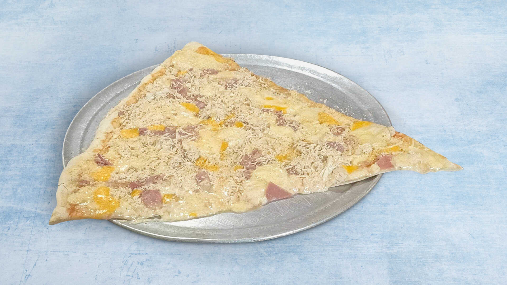 Pizza 3 Quesos Porción