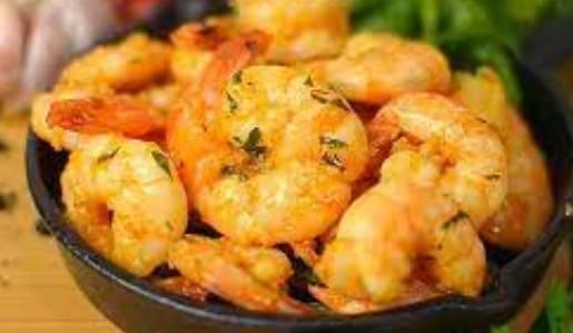Camarones al ajo