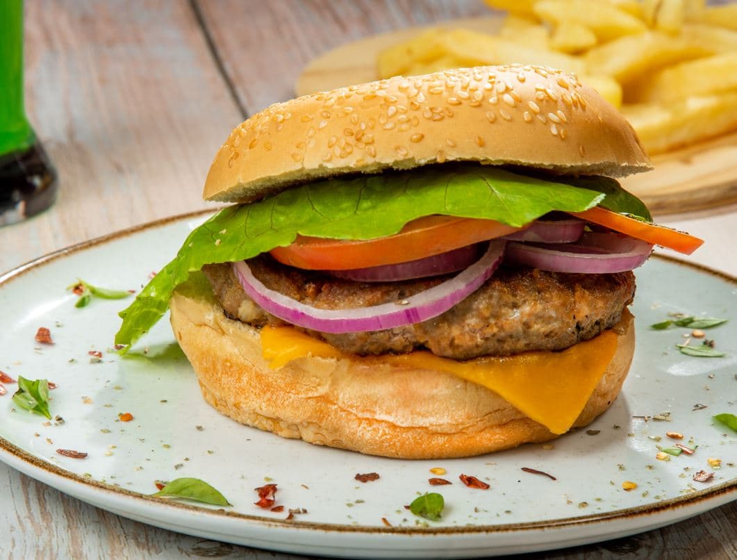 Hamburguesa con Papas