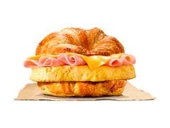 Croissanwich Huevo Queso y Jamón
