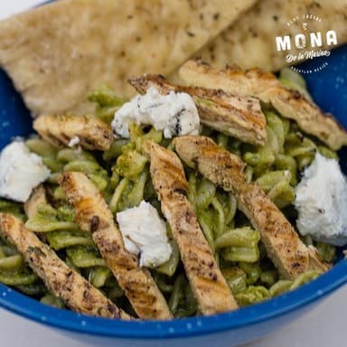 Fusilli Pechugonni al Pesto
