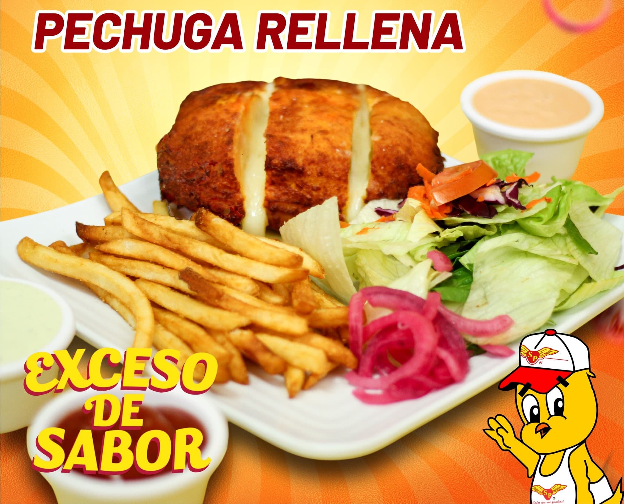 Pechuga Rellena