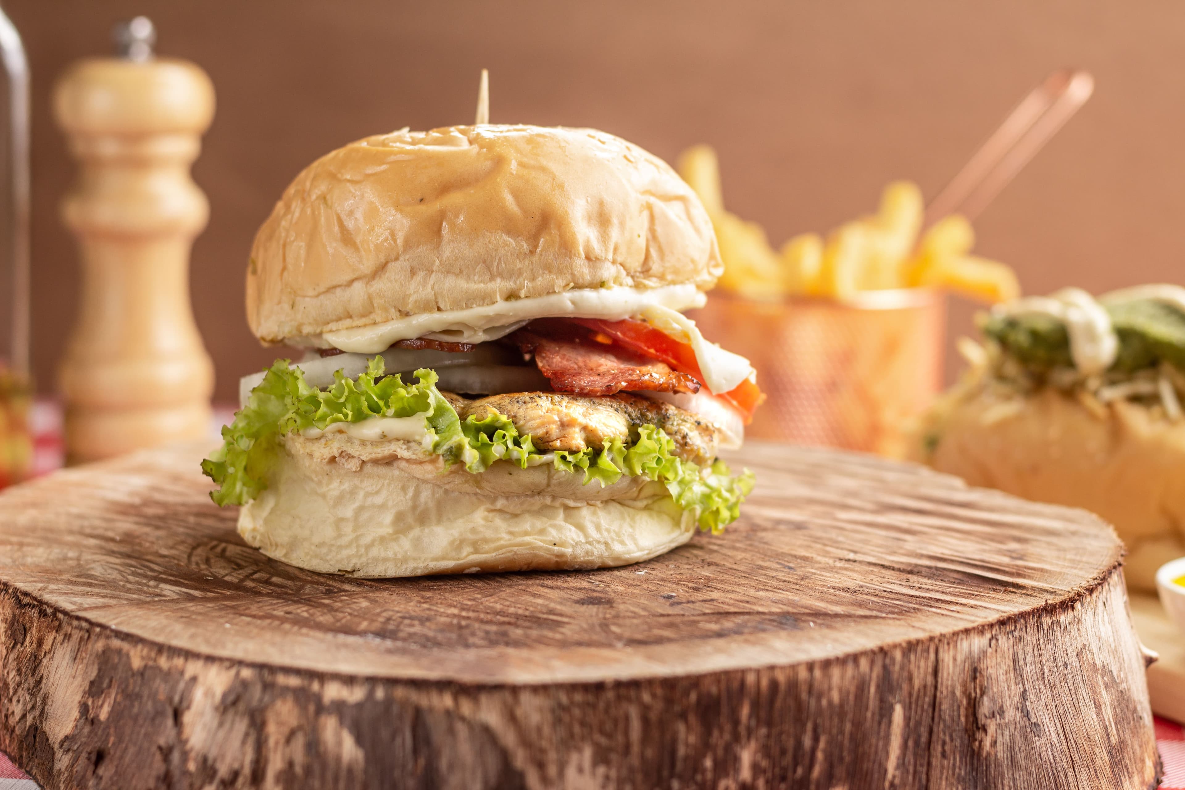 Hamburguesa Pollo