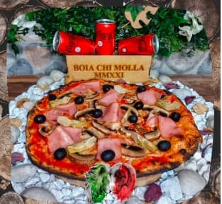 Capricciosa 4 Porciones 25 Cm