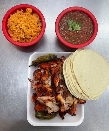 1/2 pollo deshuesado