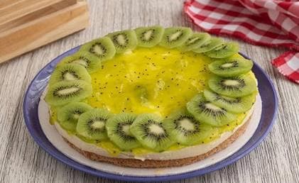 cheesecake deKiwi & Limón Completo 10-15 Porciones