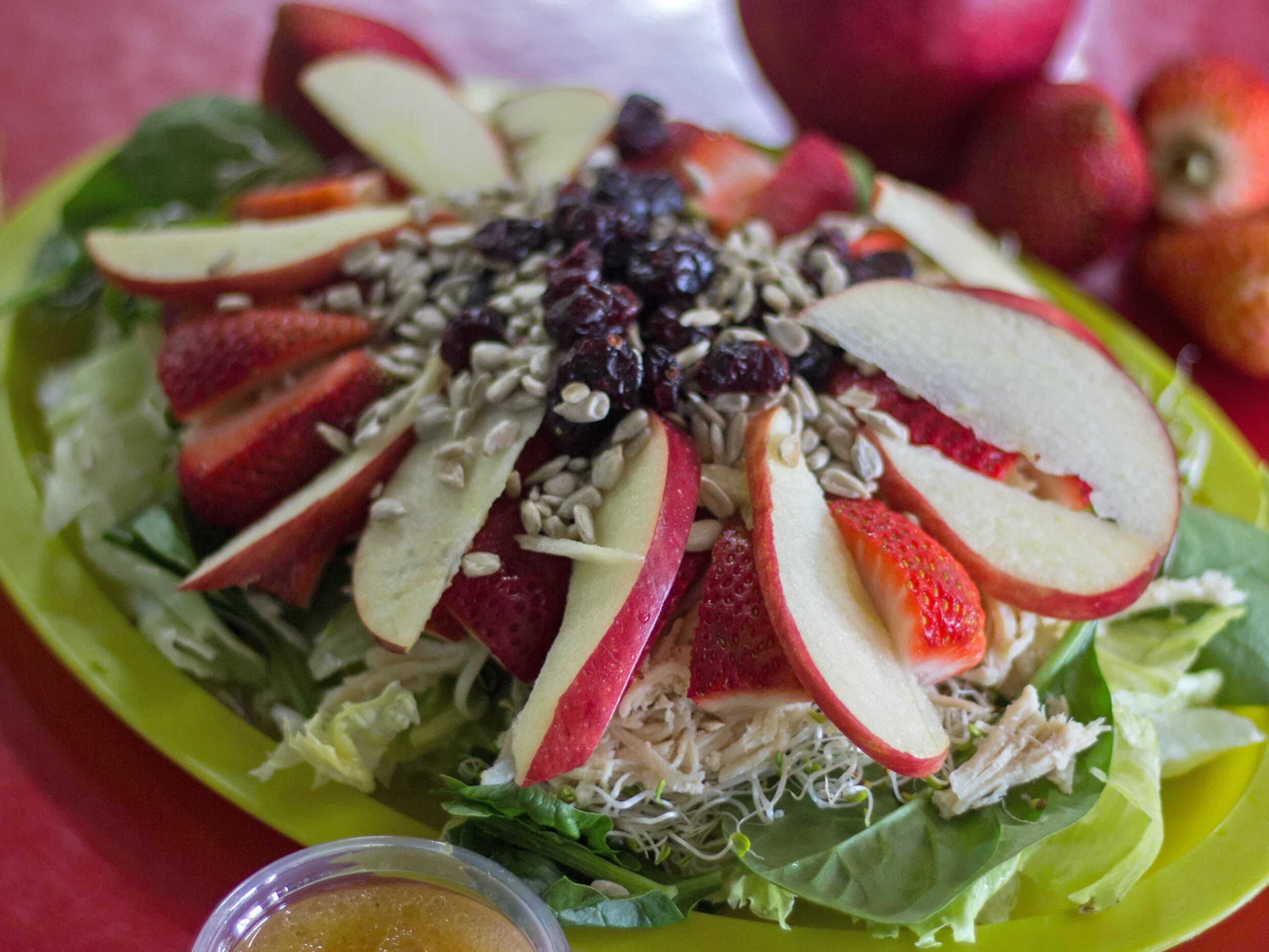 Ensalada de frutos rojos