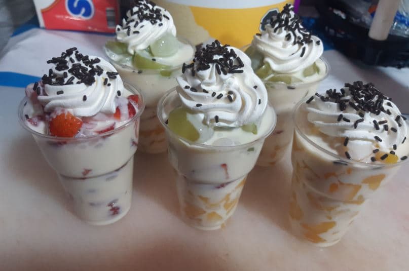 Uvas con Crema