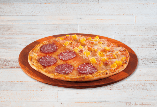 Pizza Mediana por Mitades