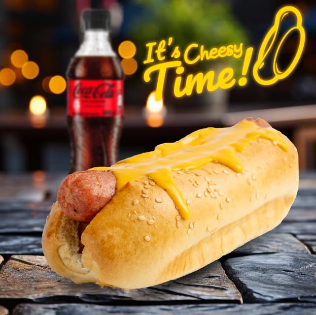 Perro Cheesy en Combo