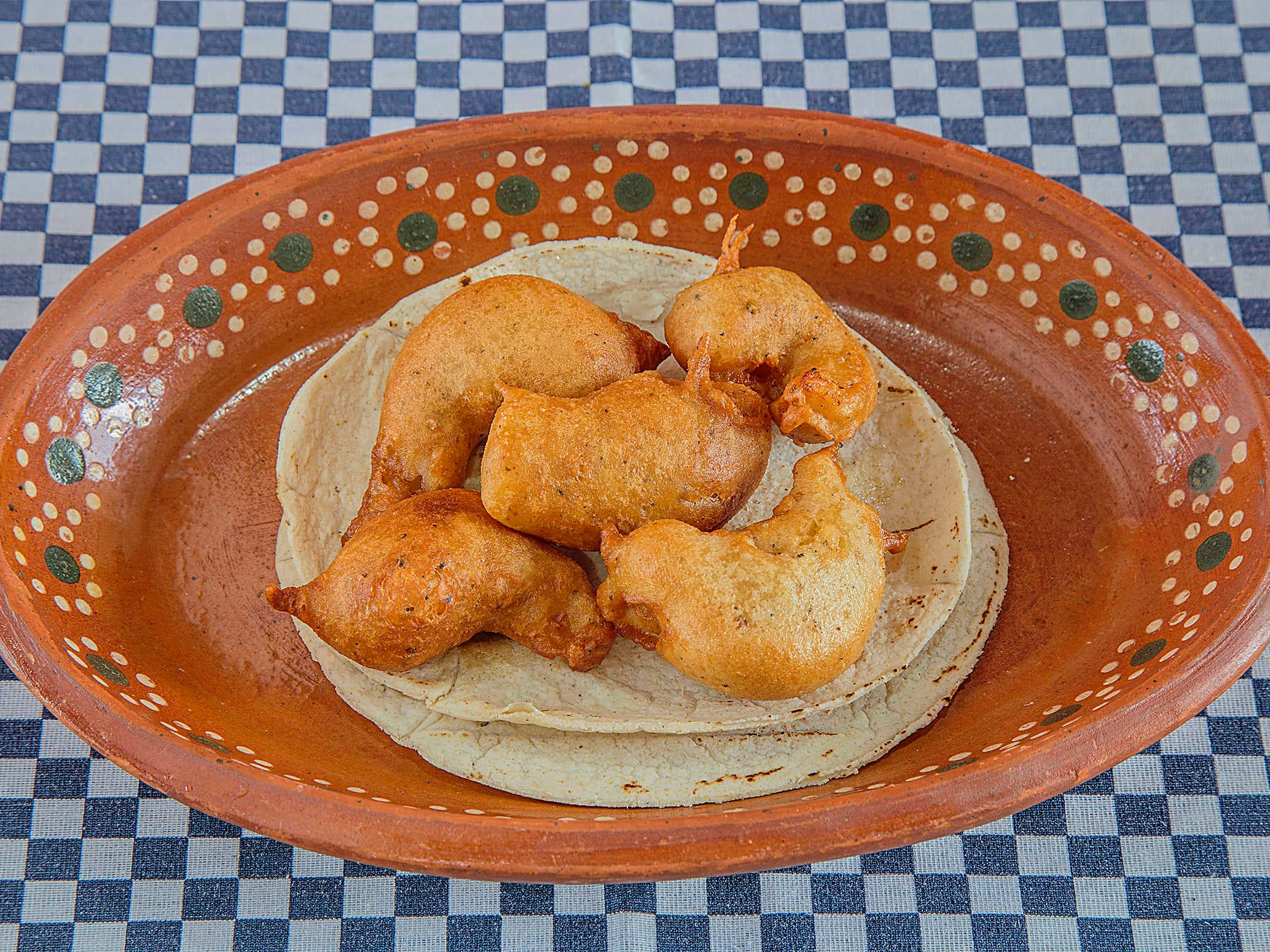 Taco de Camaron Capeado