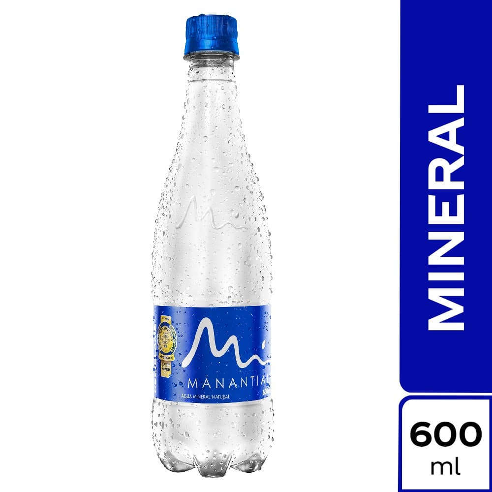 Agua Manantial sin Gas 600 ml
