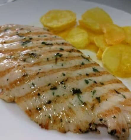 Filete de pollo a la plancha