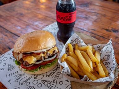 Combo-Single Bacon Cheeseburger