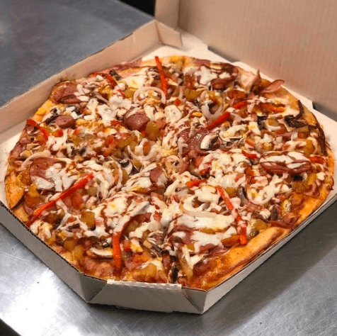 Pizza Extra Grande 2 Ingredientes - 10 Porciones