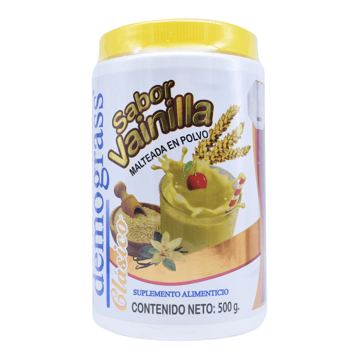 MALTEADA DEMOGRASS VAINILLA 500 G