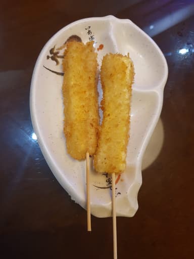 Kushiages de Queso (2 piezas)
