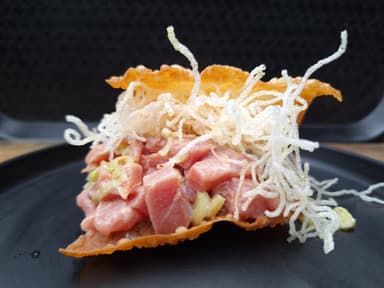Tostada de Salmòn
