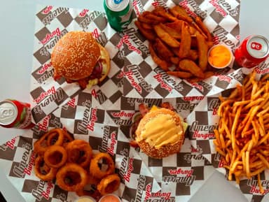 Paquete 1: Hamburguesa con Piña