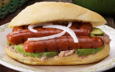 Torta de Salchicha Frita con Queso