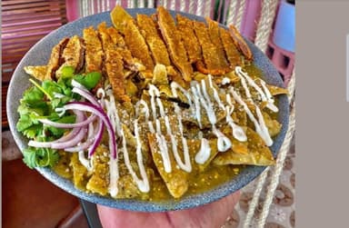 Chilaquiles con 2 Guisados