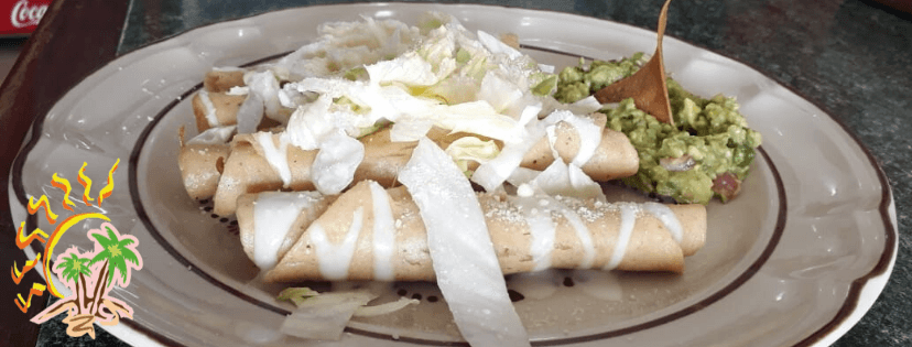 Tacos Dorados de Pollo