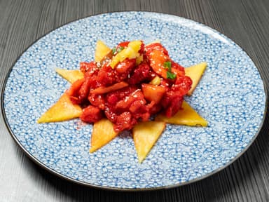 Pollo en Salsa Agridulce