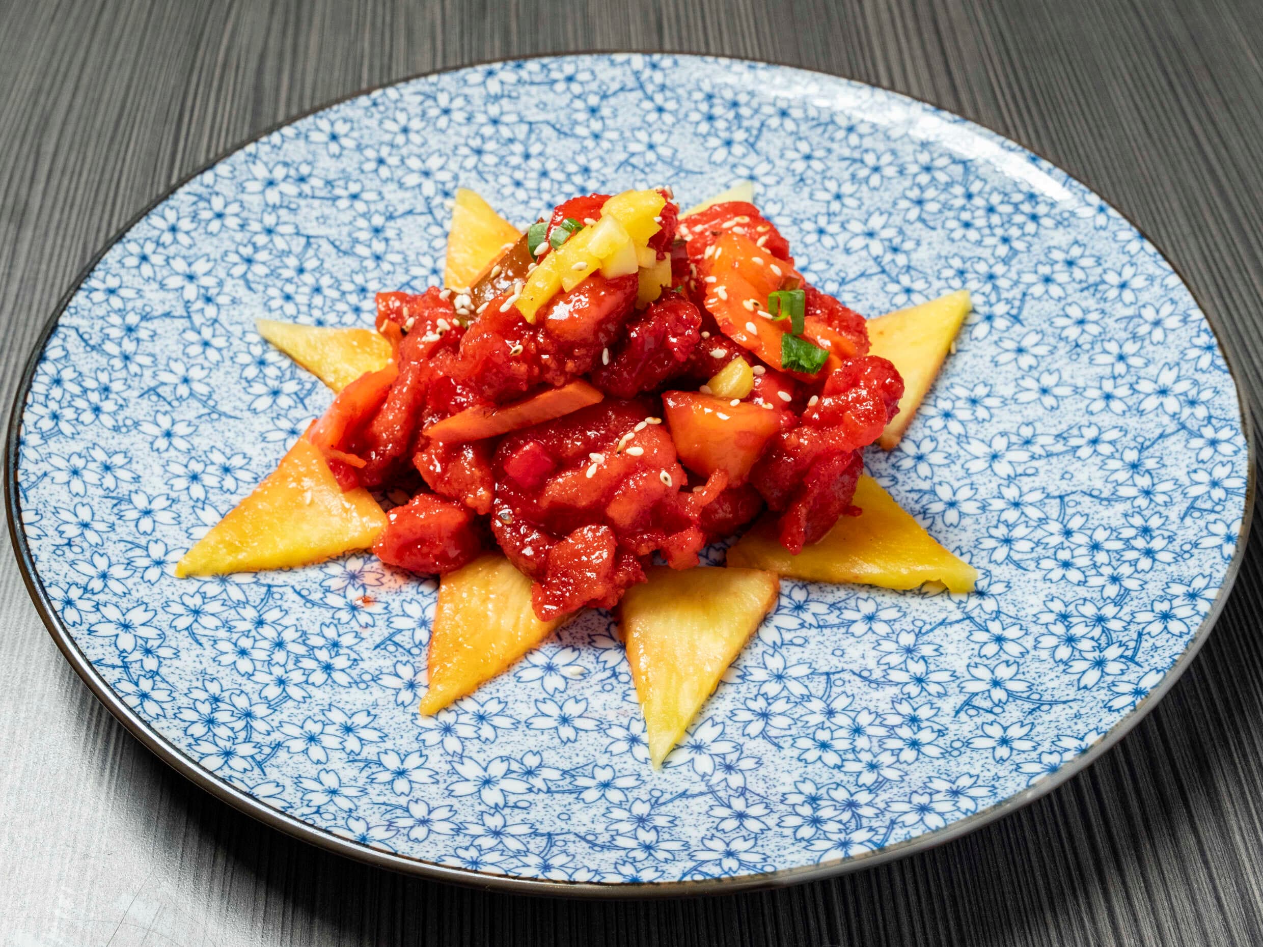 Pollo en Salsa Agridulce