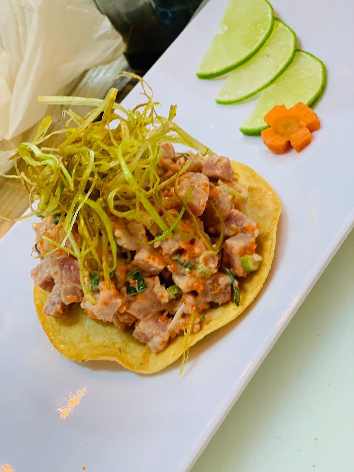 Tostada de Atún