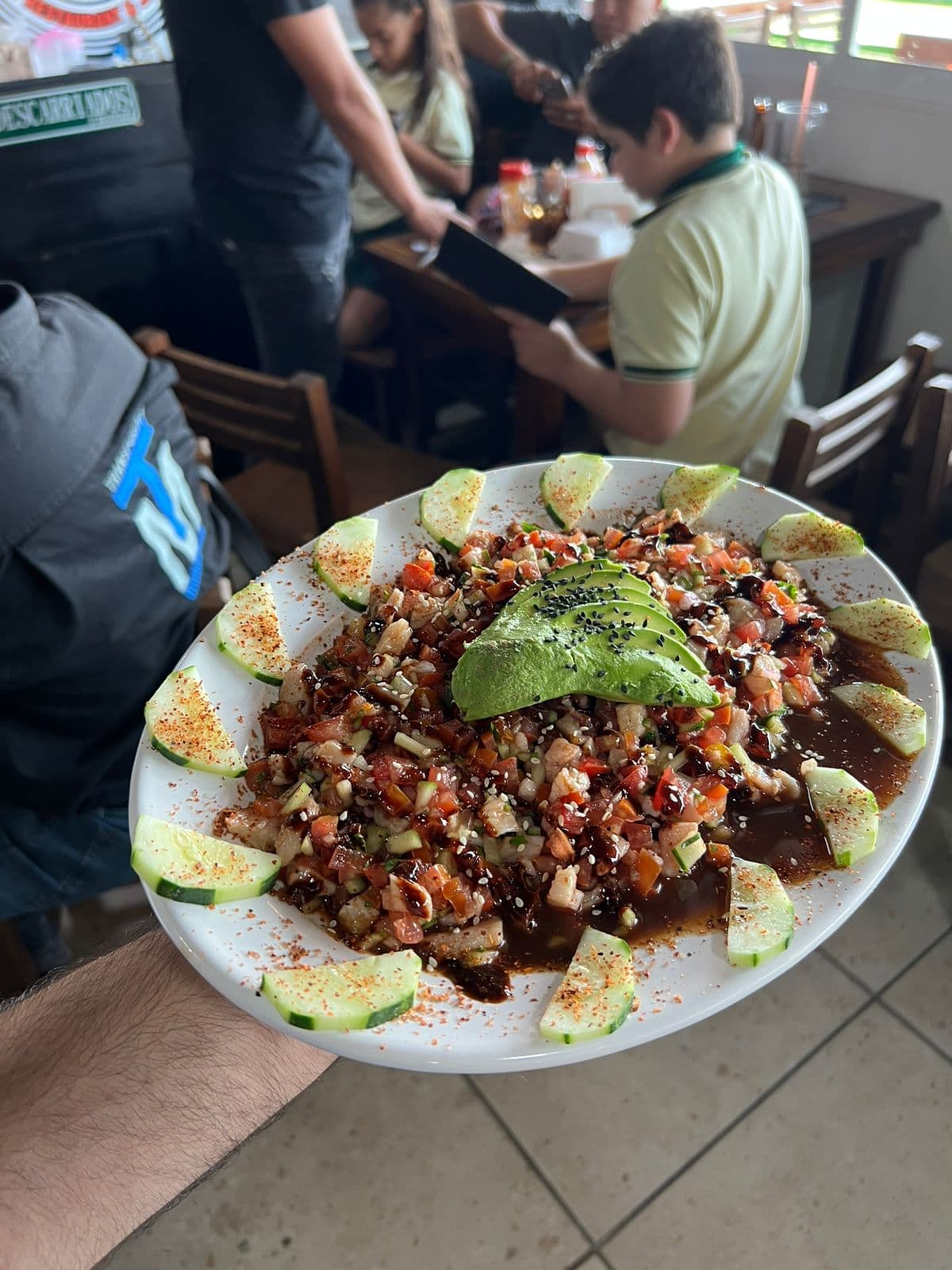 Ceviche de camarón