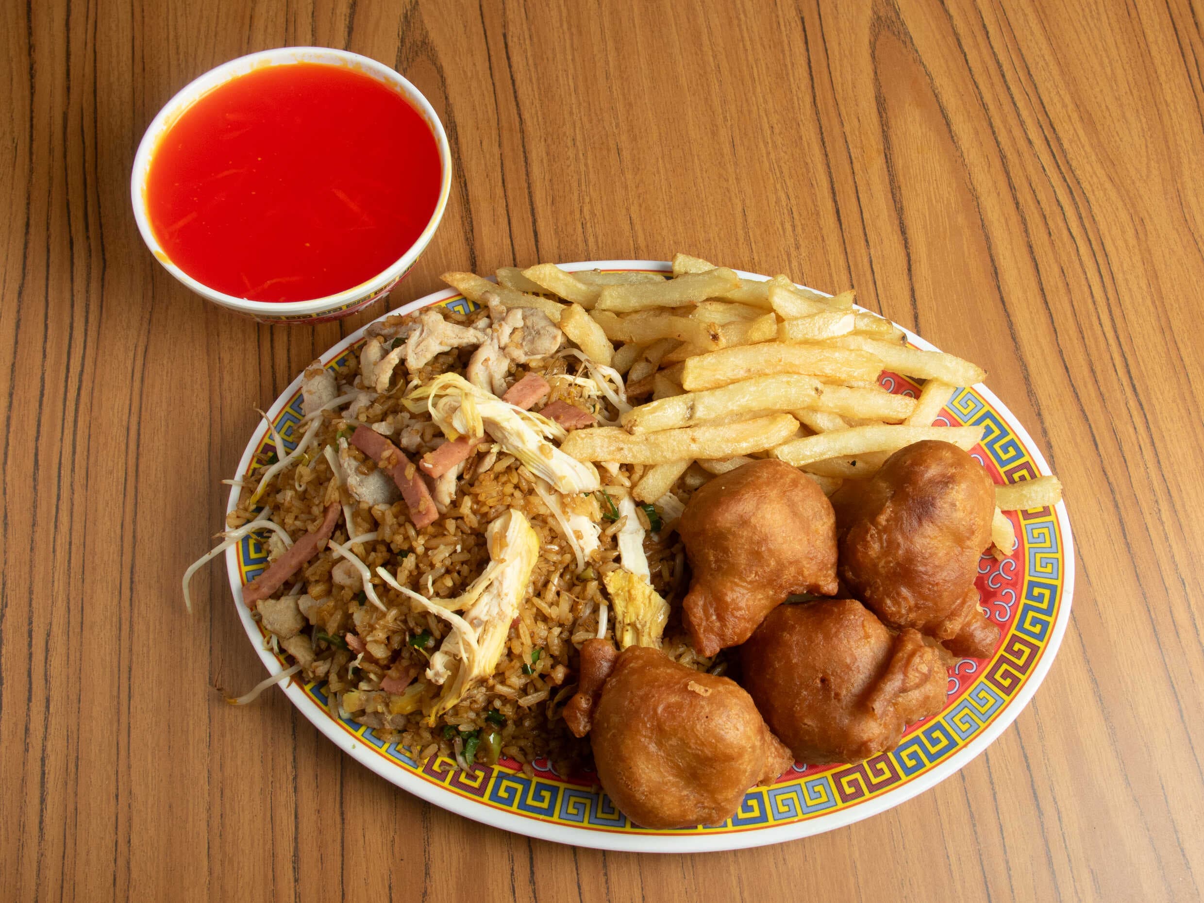 Menú con Pollo Agridulce Promoción