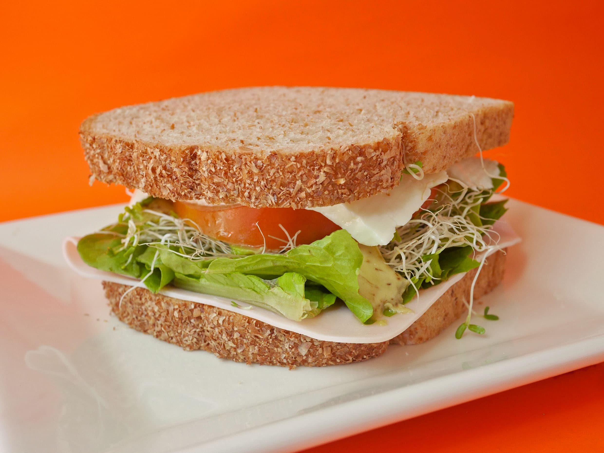 Sándwich de Jamón de Pavo