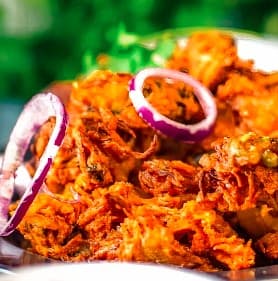 Entrada Pakoda Cebolla