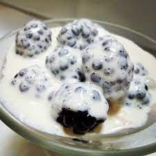 Zarzamoras con crema