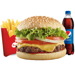 Combo Hamburguesa Súper Presto