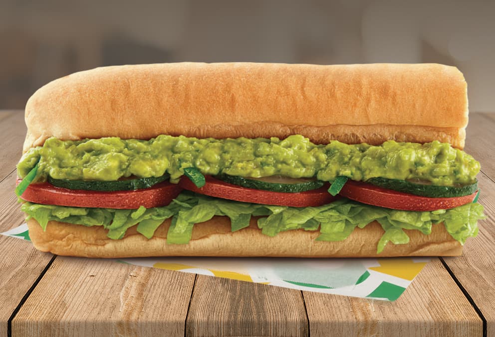 Sub Vegetariano con Palta 15 cm
