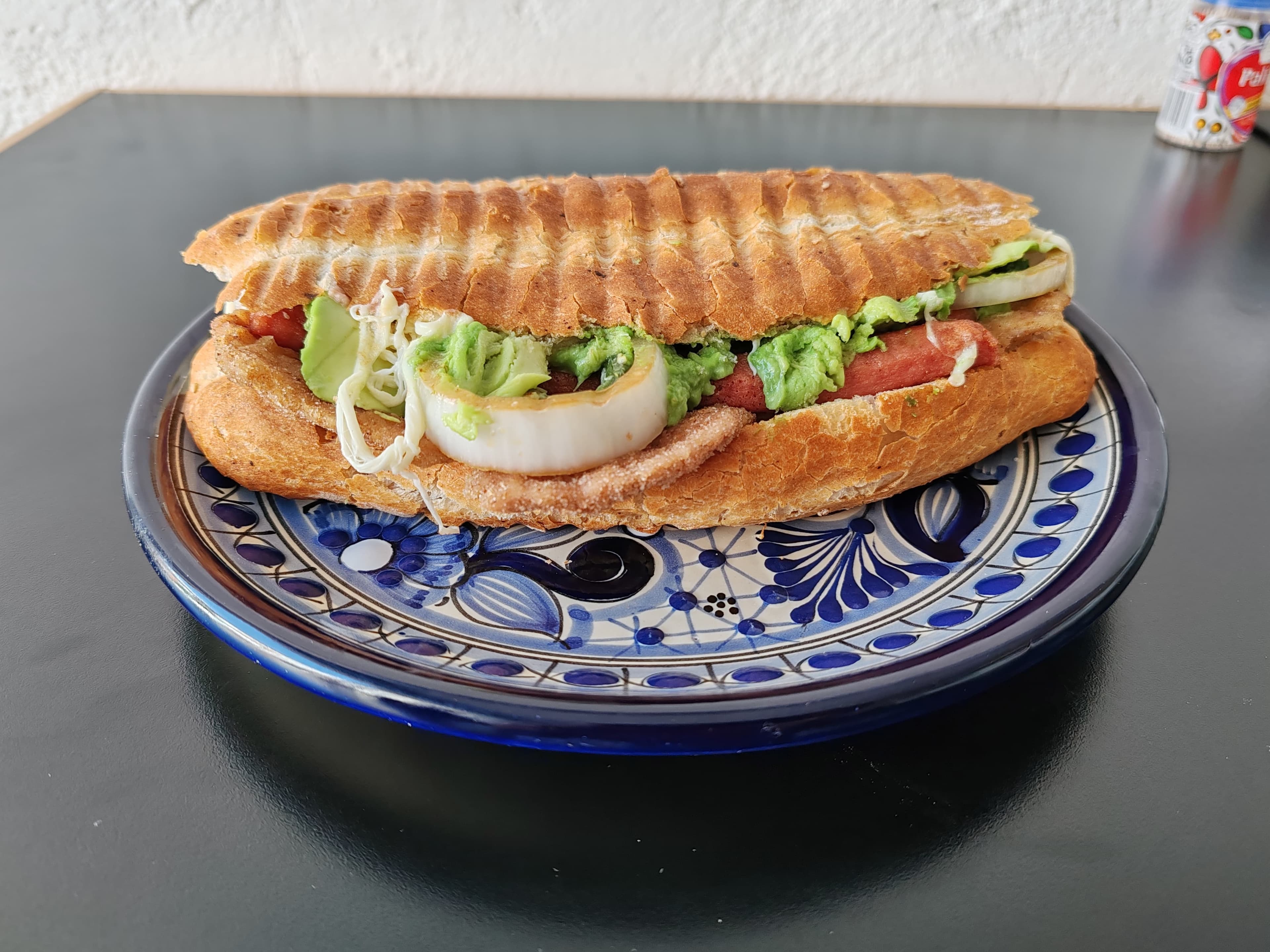 Telera Jumbo Planchada de Milanesa de Puerco