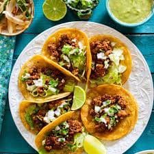 5 Chorizo + Agua Orchata