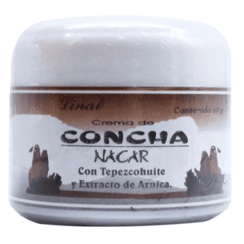 Crema de Concha Nacar Tepezcohuite 60 g