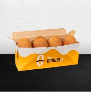 Caja x 4 Buñuelos Queso