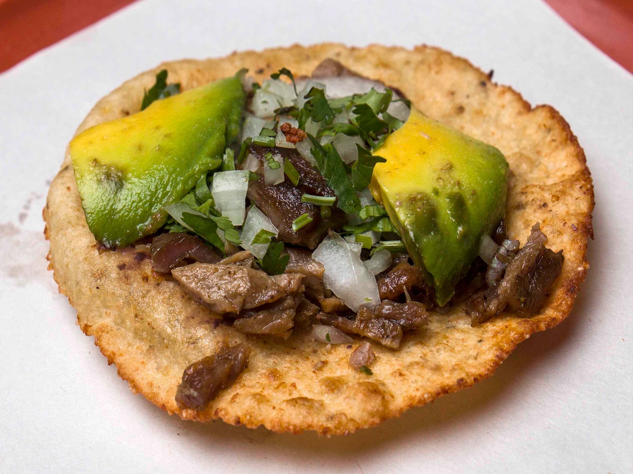Panucho de Asada de Res