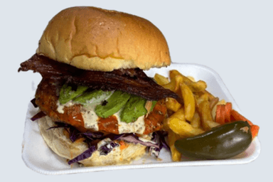 Hamburguesa Especial con Papas + Refresco